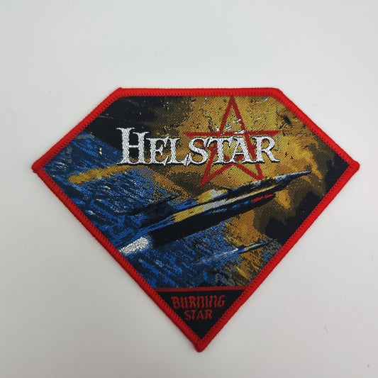Helstar - Burning star - Patch - Woven Hoof