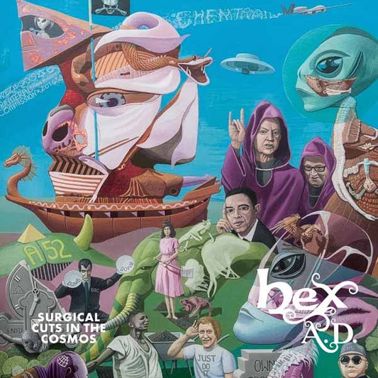 Hex A D - Surgical Cuts In The Cosmos - LP Gatefold Coloured - Apollo Records - Image 2