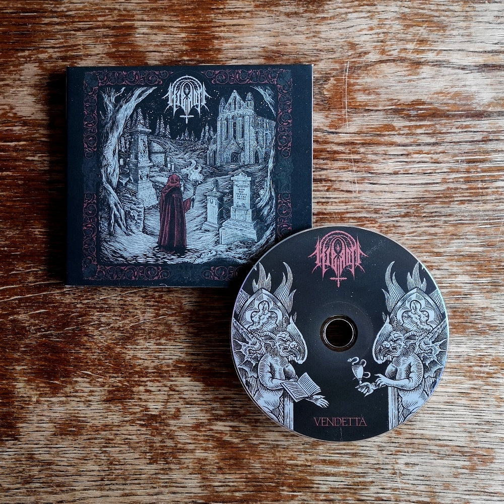 Hieron - From the Temple to the Grave - CD DIGIPAK - Vendetta Records - Image 2
