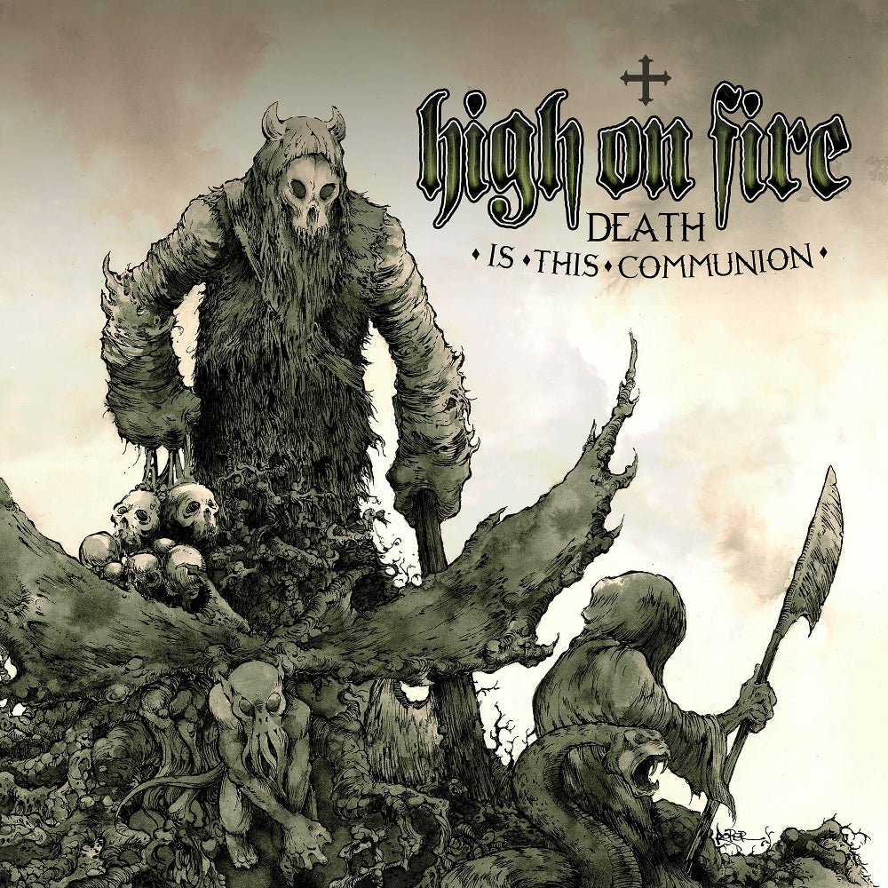 High On Fire - Death Is The Communion - DOUBLE LP GATEFOLD COLOURED - Relapse Records