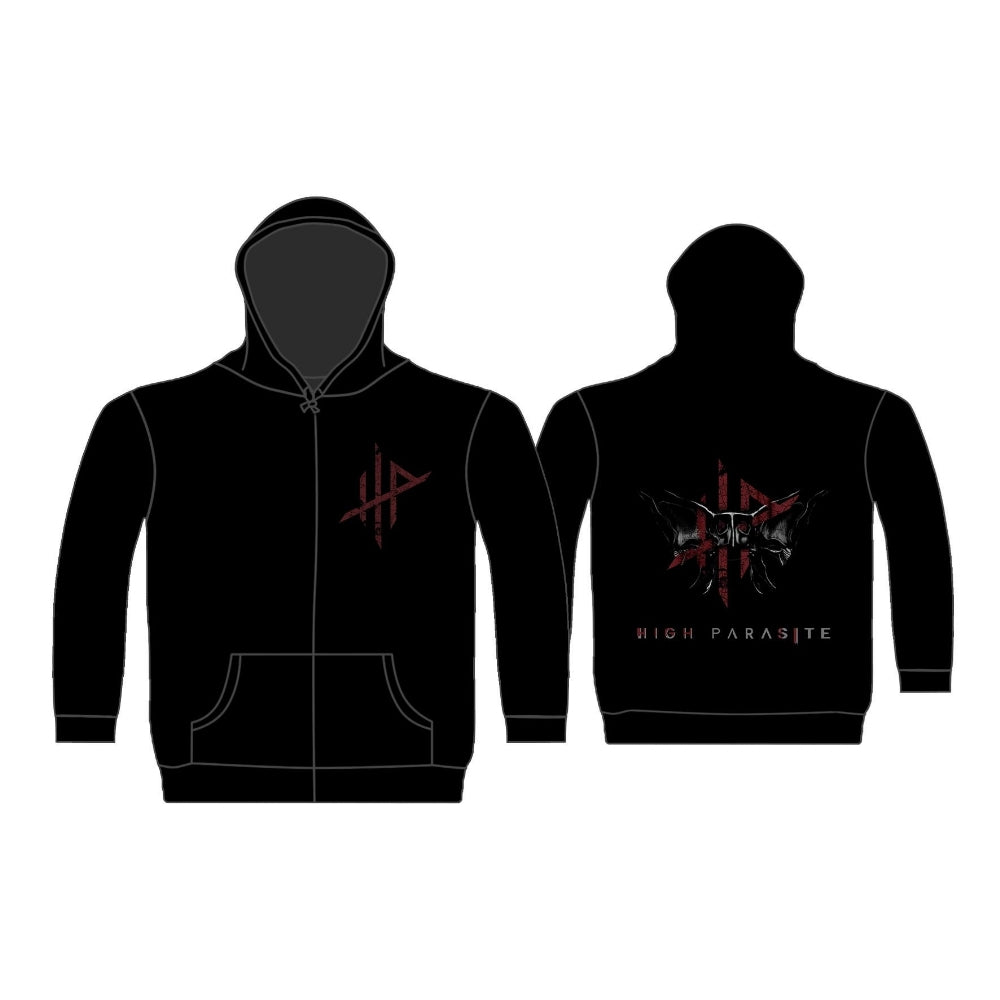 High Parasite - Forever We Burn - Hooded Sweat Shirt Zip - Razamataz