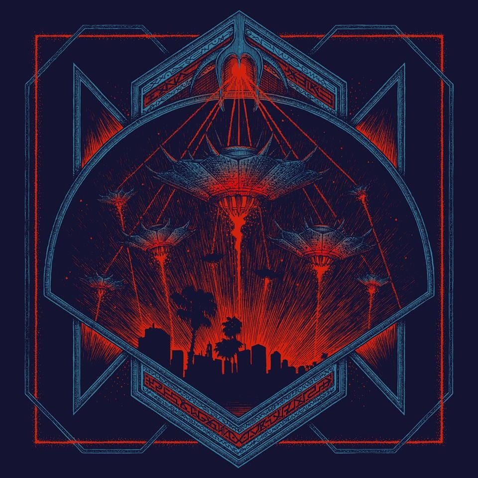 Hollywood Burns - Invaders - CD DIGIPAK - Blood Music