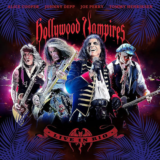 Hollywood Vampires - Live in Rio - CD + BLU-RAY Digipak - earMUSIC