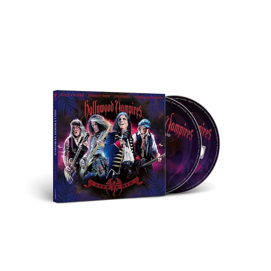 Hollywood Vampires - Live in Rio - CD + BLU-RAY Digipak - earMUSIC - Image 2