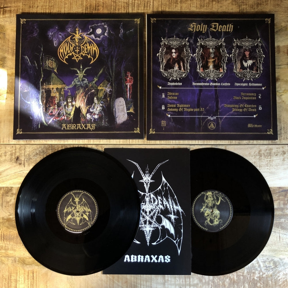 Holy Death - Abraxas - DOUBLE LP GATEFOLD - Urtod Void