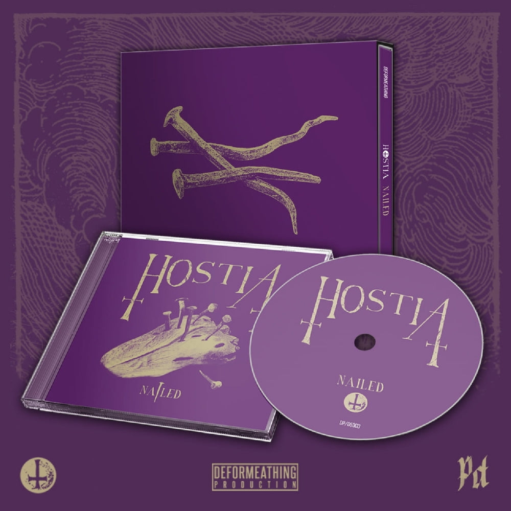 Hostia - Nailed - CD SLIPCASE - Deformeathing Prod - Image 2