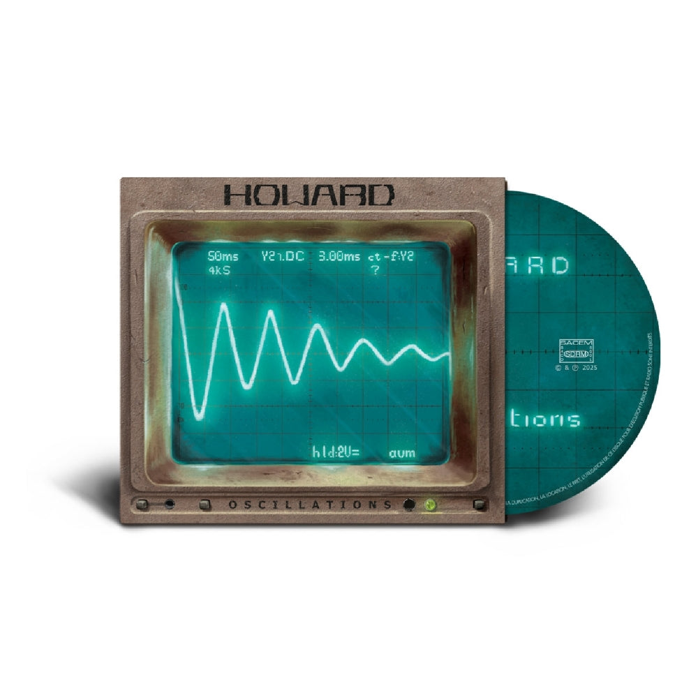 Howard - Oscillations - CD DIGIPAK - Ellie Promotion - Image 2