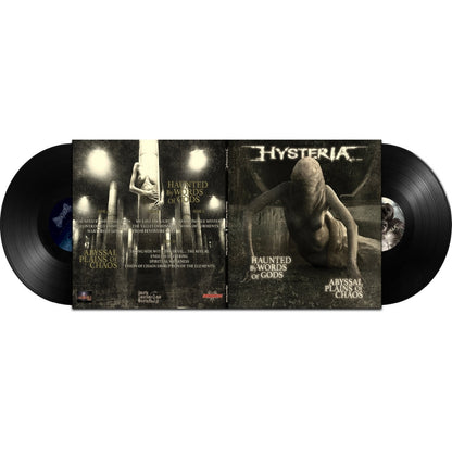 Hysteria - Hunted By Words Of Gods - Abyssal Plains Of Chaos - DOUBLE LP GATEFOLD - Adipocere