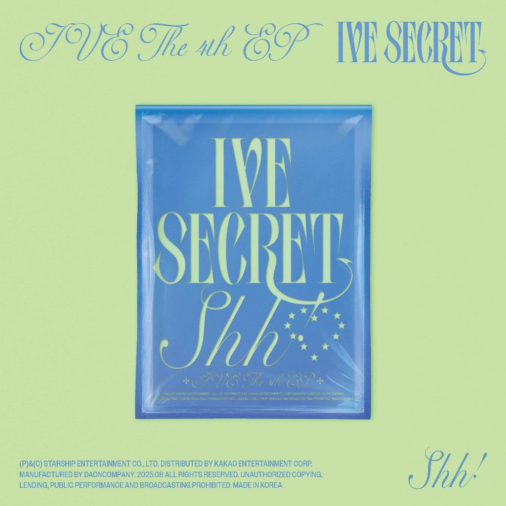 IVE - IVE THE 4th EP IVE SECRET (Shh ver.) - CD - Starship Entertainment