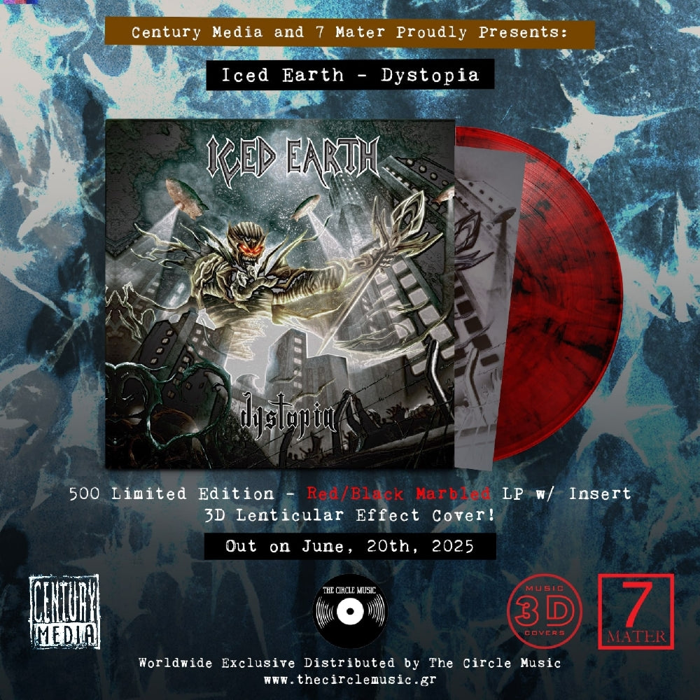 Iced Earth - Dystopia - LP COLOURED - Sevan Mater