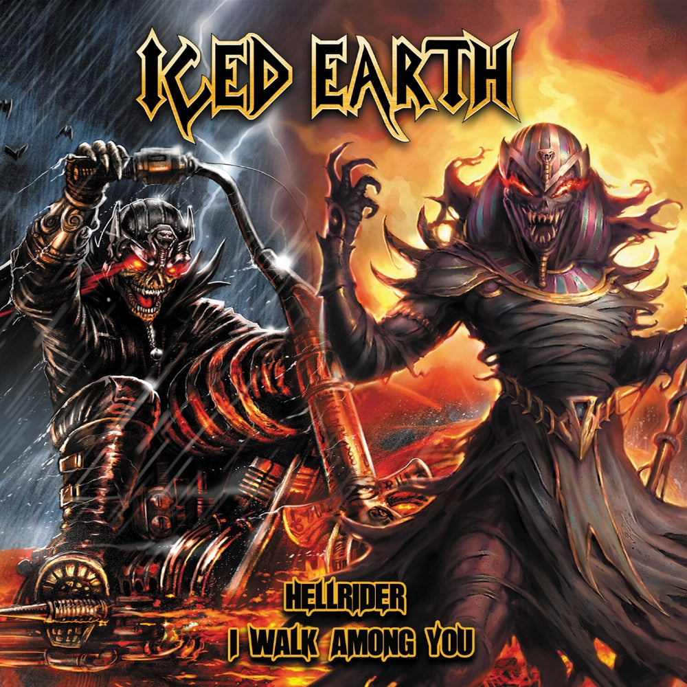 Iced Earth - Hellrider - I Walk Among You - CD DIGIPAK - Rock Of Angels Records
