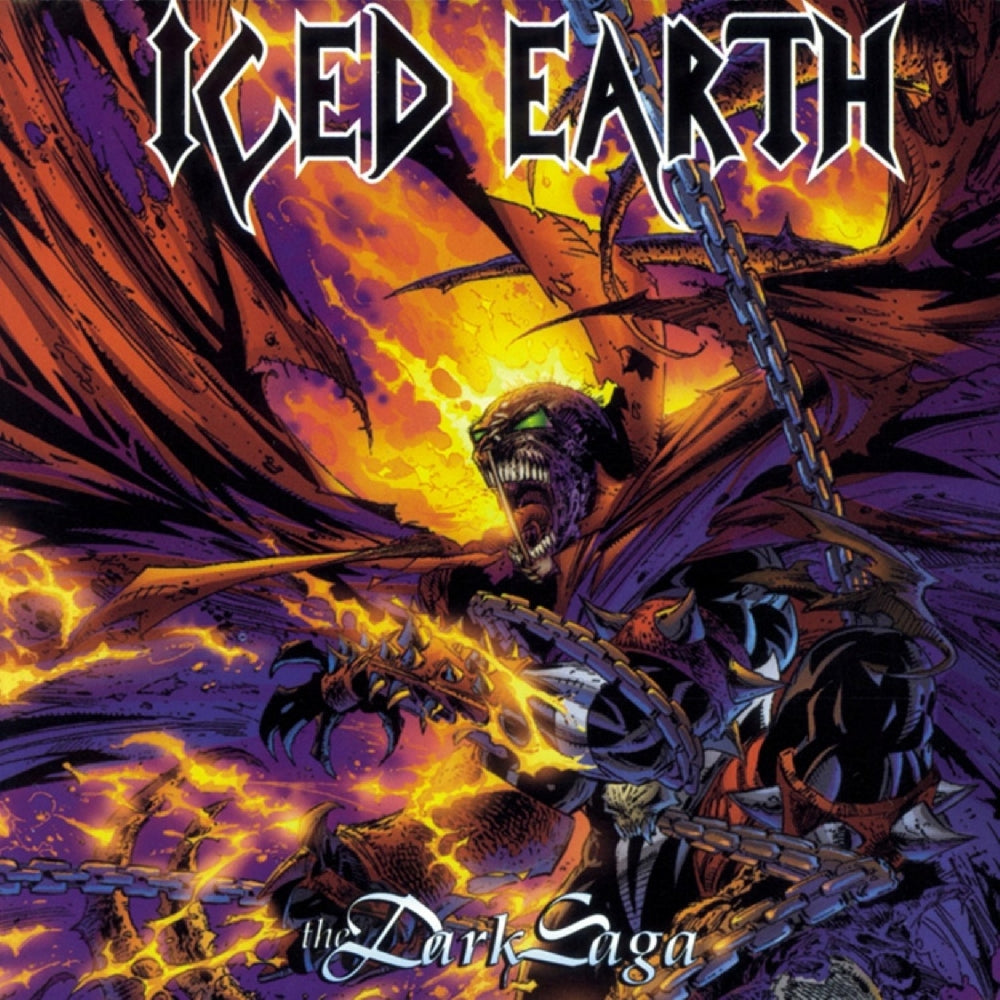 Iced Earth - The Dark Saga - CD in 7" sleeve - Sevan Mater - Image 2