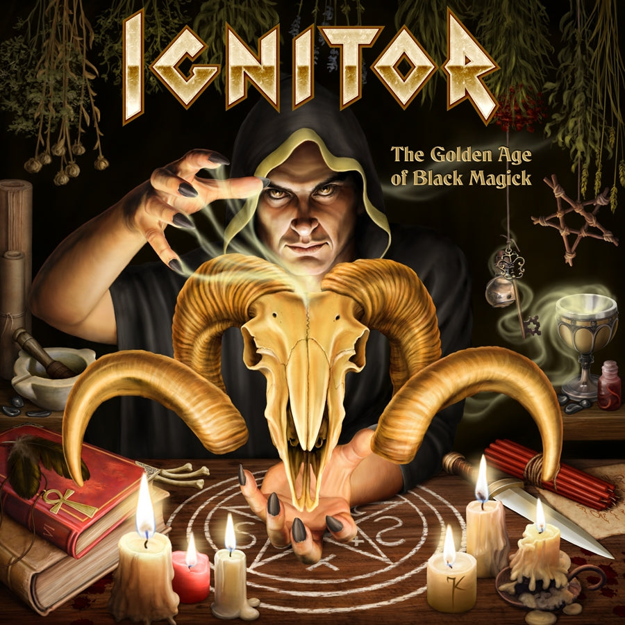 Ignitor - The Golden Age Of Black Magick - CD - Metal On Metal Records