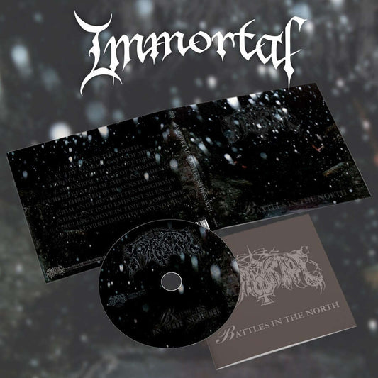 Immortal - Battles In The North (Alternative Artwork) - CD DIGIPAK - Osmose Productions - Image 2