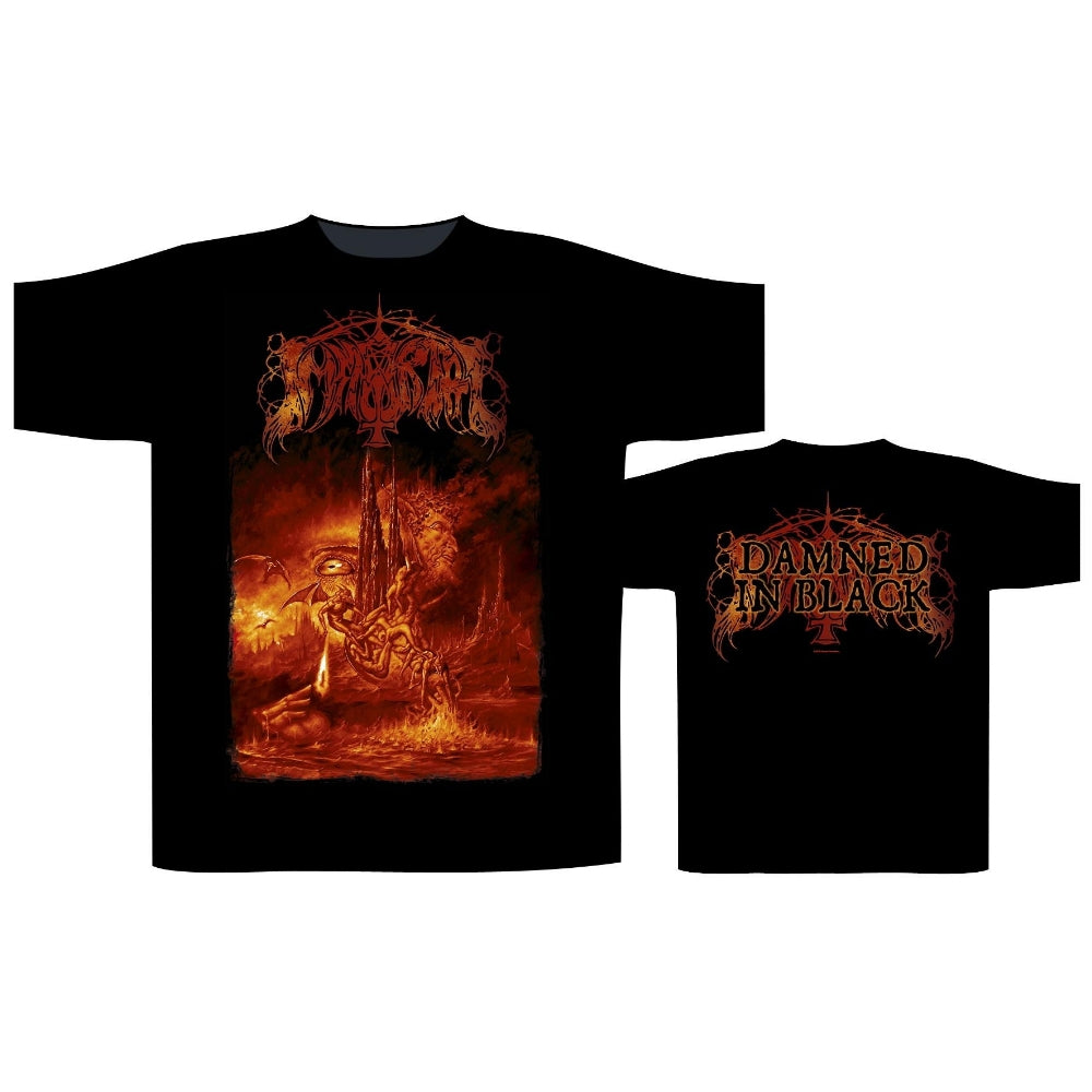 Immortal - Damned In Black 2020 - T-shirt - Razamataz