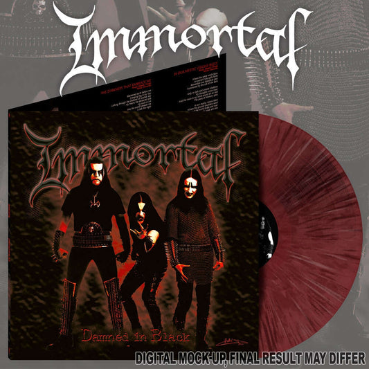 Immortal - Damned In Black - LP Gatefold Coloured - Osmose Productions