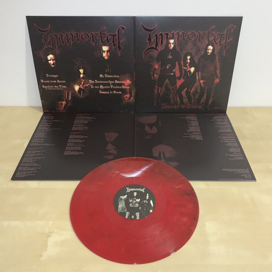 Immortal - Damned In Black - LP Gatefold Coloured - Osmose Productions - Image 2