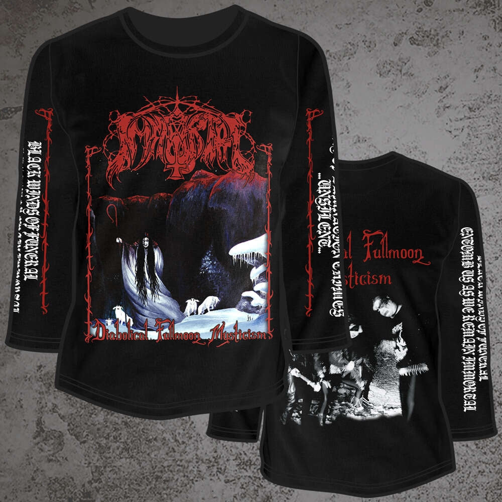 Immortal - Diabolical Fullmoon Mysticism 2023 - Long Sleeve - Osmose Productions
