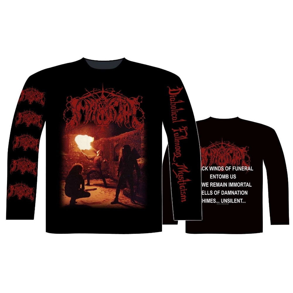 Immortal - Diabolical Fullmoon Mysticism - Long Sleeve - Razamataz