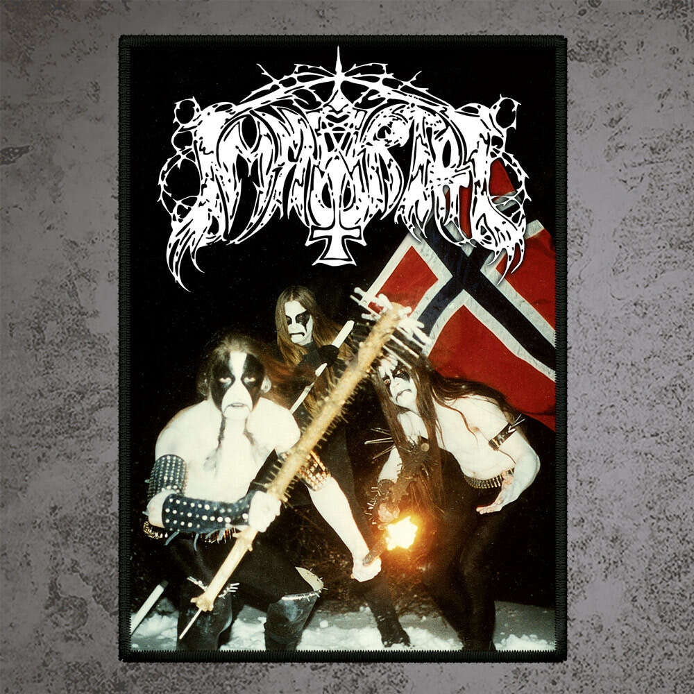 Immortal - Norway Flag - Patch - Osmose Productions
