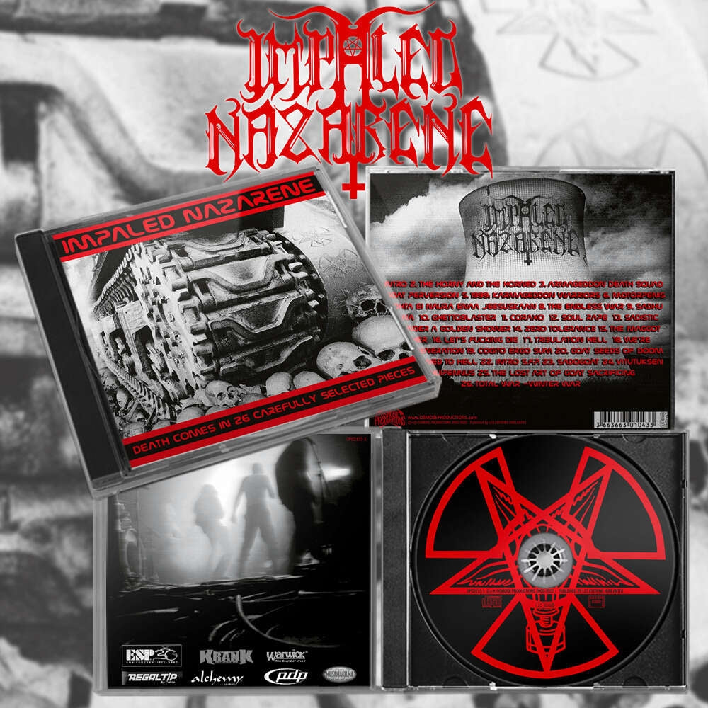 Impaled Nazarene - Death Comes in 26 Carefully Selected Pieces - CD - Osmose Productions - Image 2