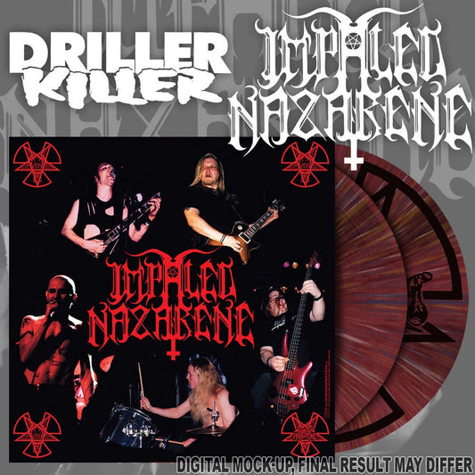 Impaled Nazarene - Driller Killer - Impaled Nazarene vs Driller Killer - Mini LP coloured - Osmose Productions