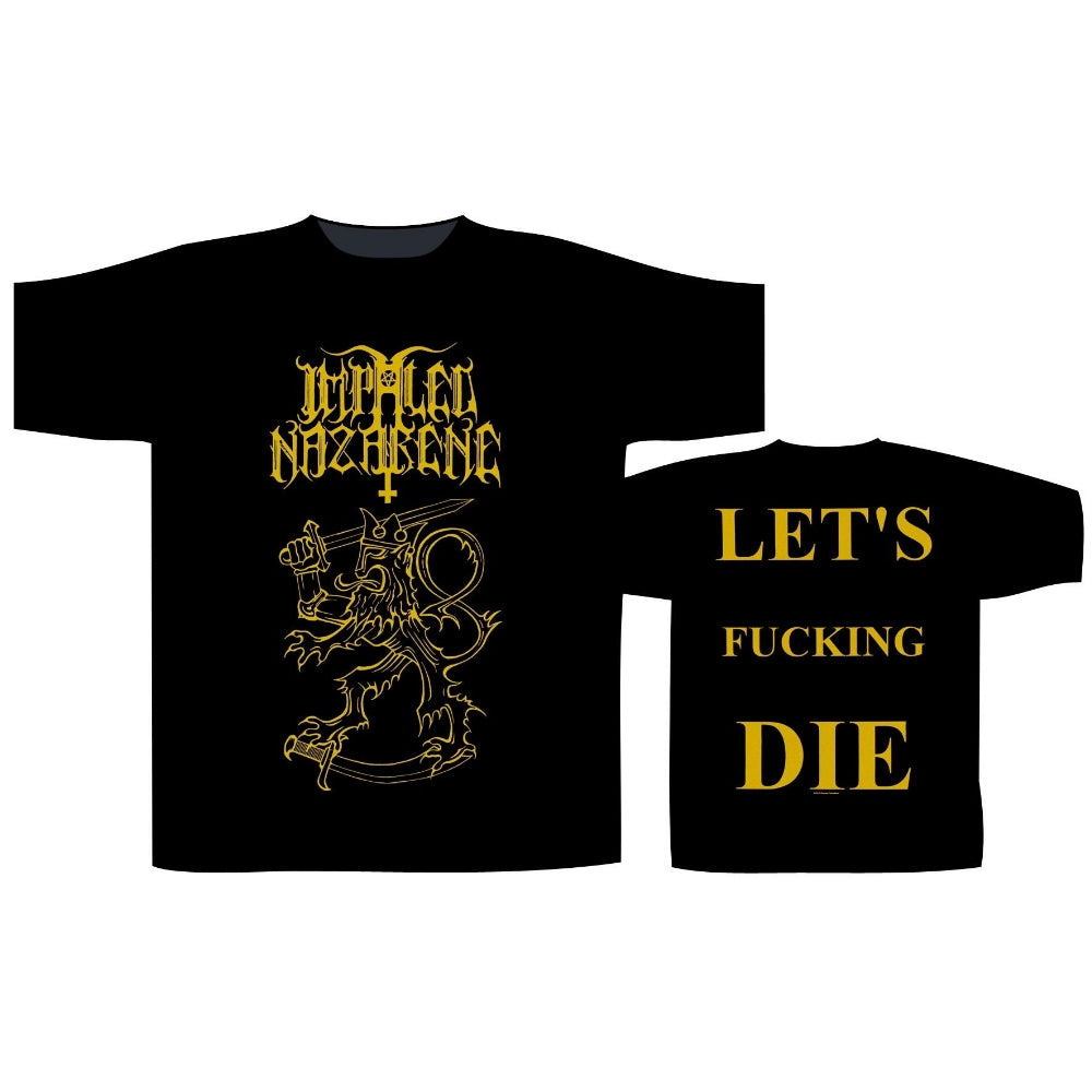 Impaled Nazarene - Let's Fucking Die - T-shirt - Razamataz