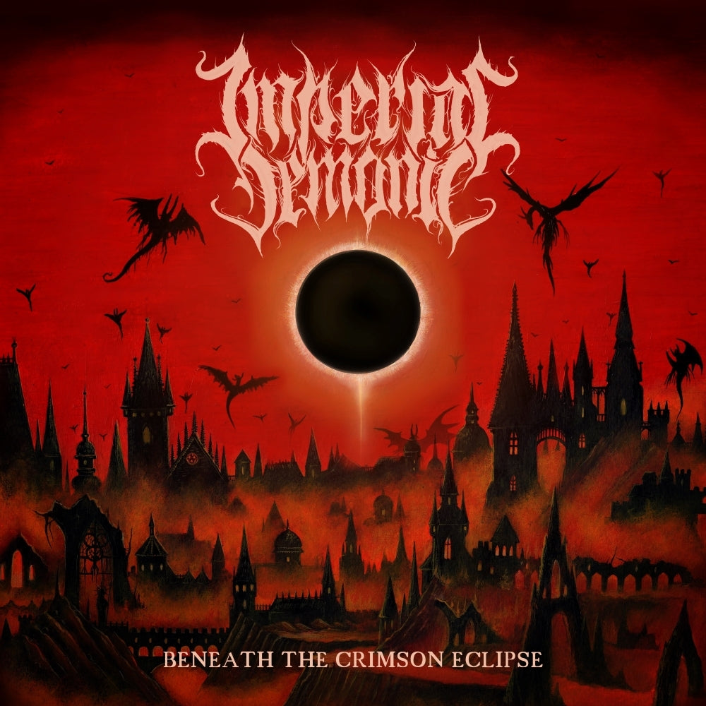 Imperial Demonic - Beneath The Crimson Eclipse - CD EP DIGIPAK - Black Lion Records