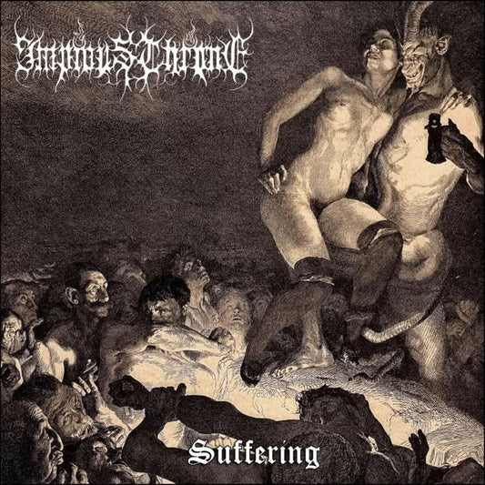 Impious Throne - Suffering - CD DIGIPAK - De Tenebrarum Principio