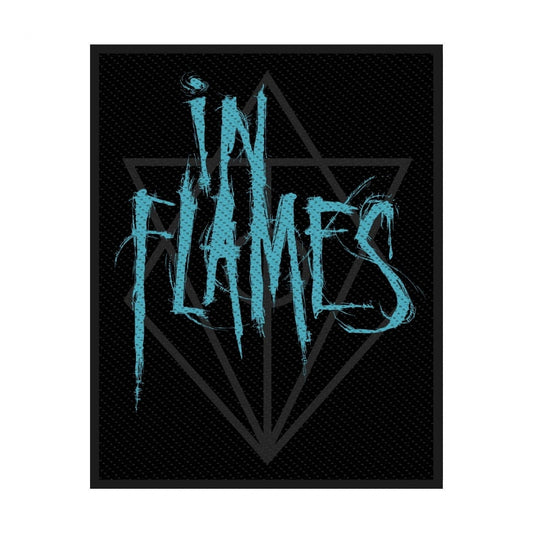 In Flames - Scratched Logo - Patch - Razamataz