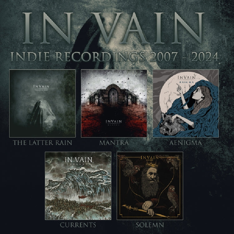 In Vain - Indie Recordings 2007 - 2024 - 5CD BOX - Back on Black