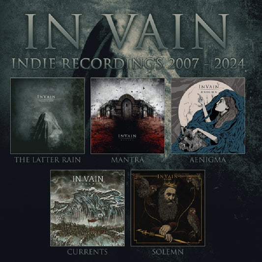 In Vain - Indie Recordings 2007 - 2024 - 5CD BOX - Back on Black