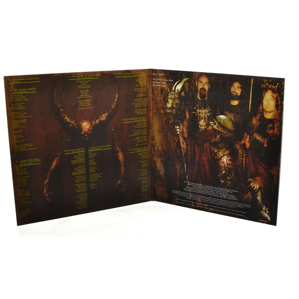 Incantation - Primordial Domination - LP Gatefold Coloured - Hells Headbangers Records - Image 4