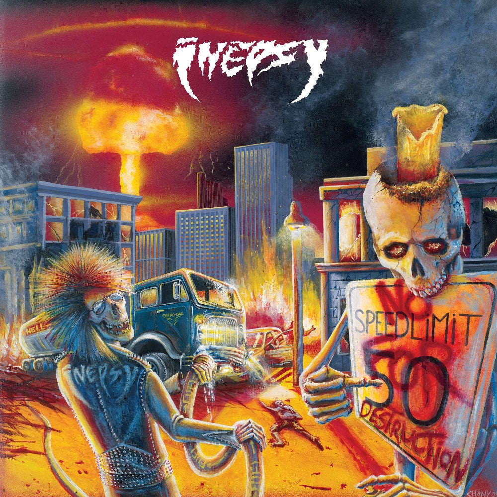 Inepsy - No Speed Limit For Destruction - CD - Tankcrimes