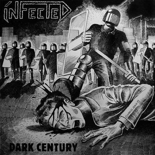 Infected - Dark Century - LP COLOURED - Floga records