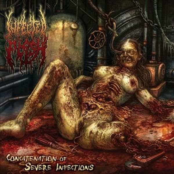 Infected Flesh - Concatenation Of Severe Infections - CD - Comatose Music
