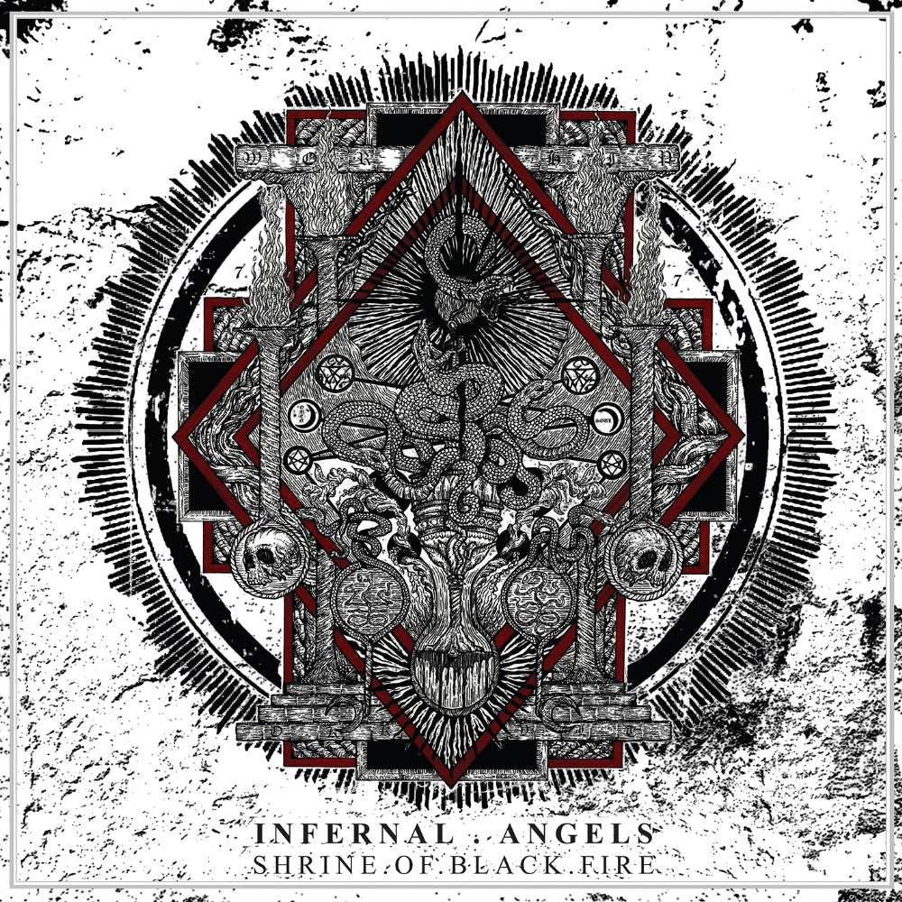 Infernal Angels - Shrine Of Black Fire - CD - Immortal Frost Productions