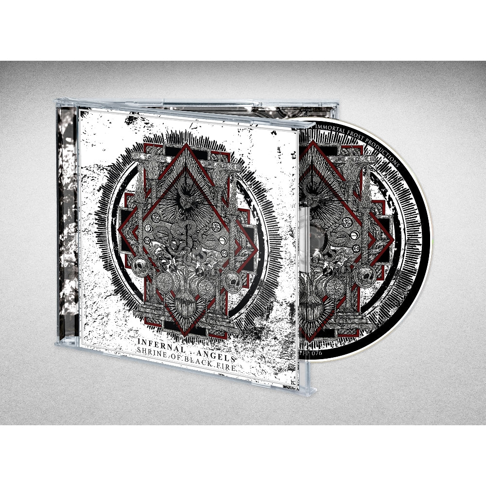 Infernal Angels - Shrine Of Black Fire - CD - Immortal Frost Productions - Image 2