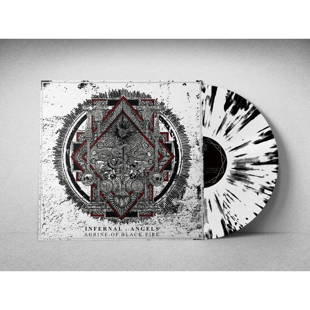 Infernal Angels - Shrine Of Black Fire - LP COLOURED - Immortal Frost Productions