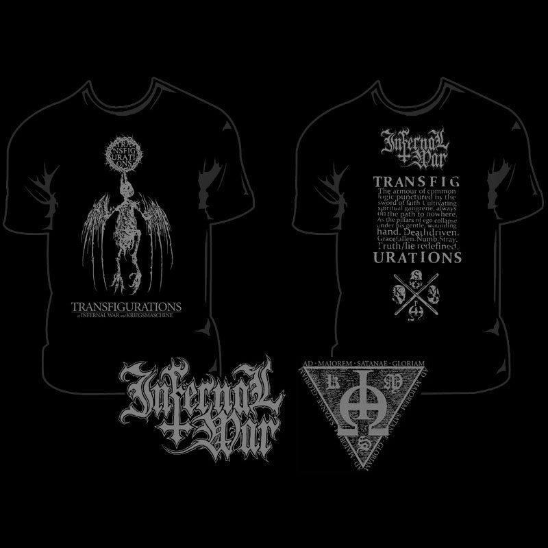 Infernal War - Kriegsmaschine - Transfigurations - T-shirt - Malignant Voices