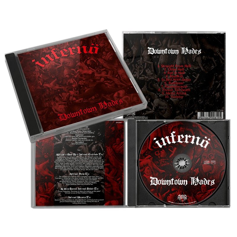 Inferno - Downtown Hades - CD - Osmose Productions - Image 2