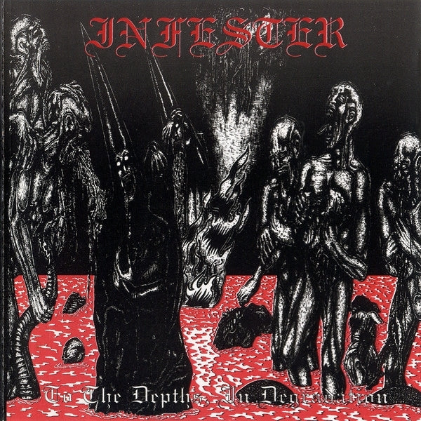 Infester - To The Depths, In Degradation - CD - Funeral industries