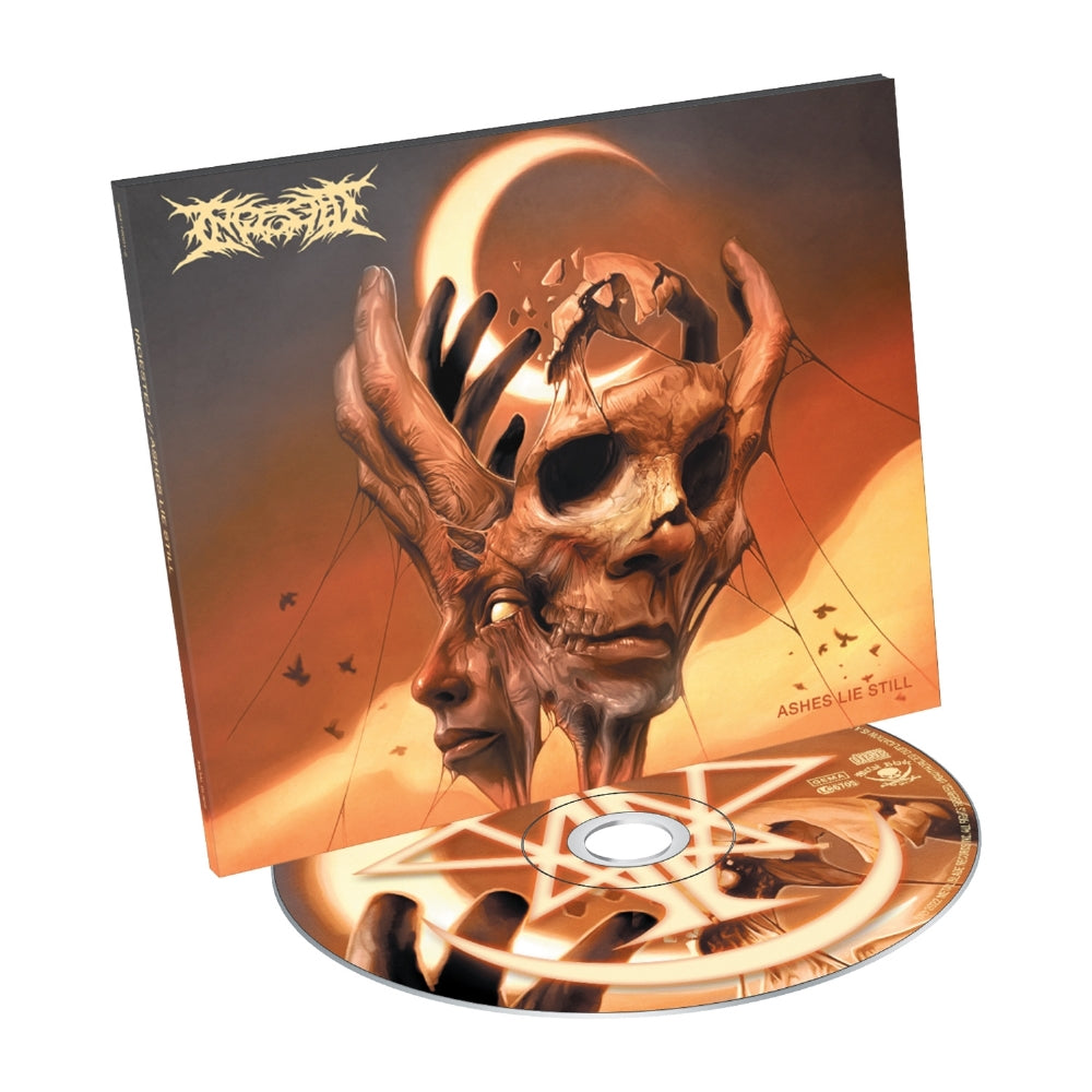 Ingested - Ashes Lie Still - CD DIGIPAK - Metal Blade Records - Image 2