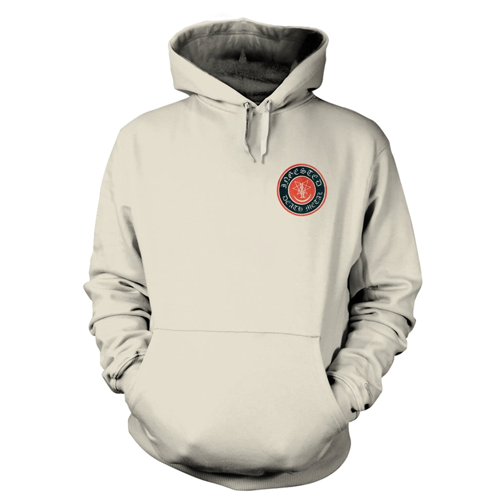 Ingested - Death Metal (natural) - Hooded Sweat Shirt - PHD