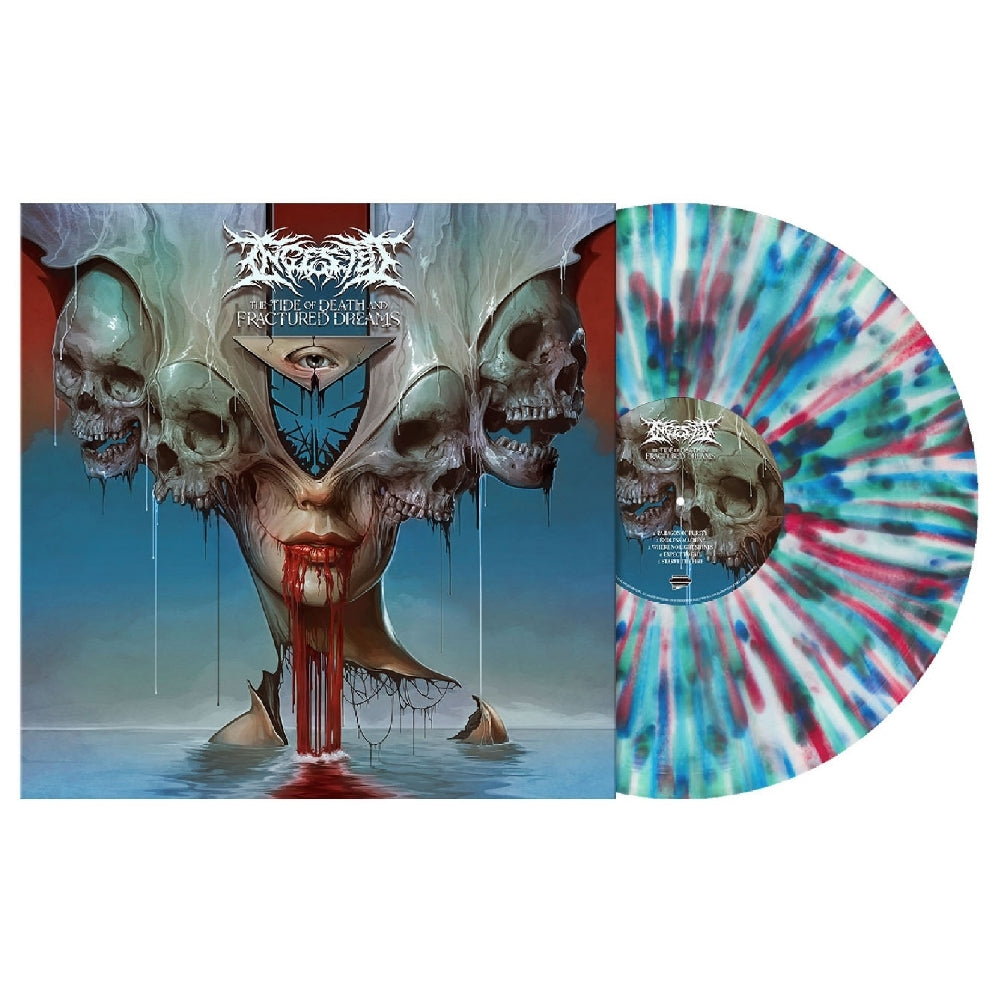 Ingested - The Tide Of Death And Fractured Dreams - LP COLOURED - Metal Blade Records