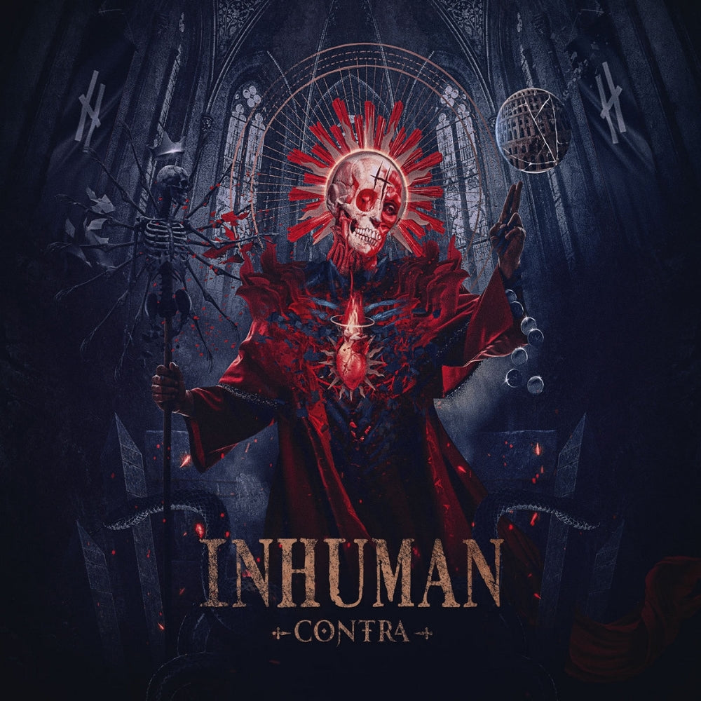 Inhuman - Contra - LP Gatefold - Alma Mater Records - Image 2