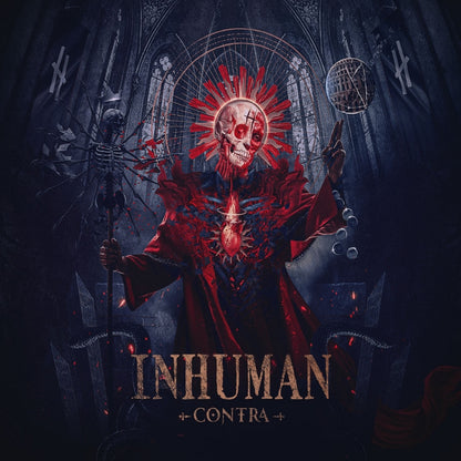 Inhuman - Contra - LP Gatefold - Alma Mater Records - Image 2