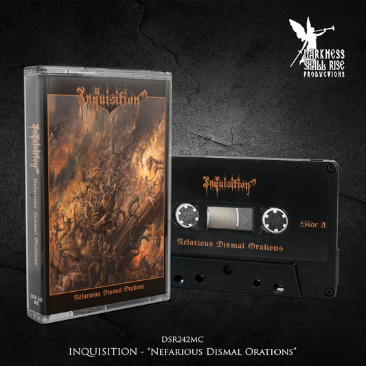 Inquisition - Nefarious Dismal Orations - CASSETTE - Darkness Shall Rise