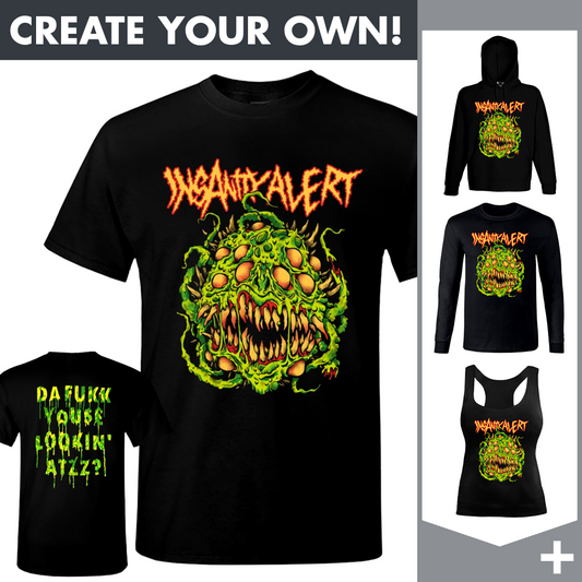 Insanity Alert - Green Guy - Merchandising