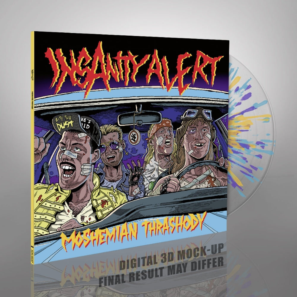 Insanity Alert - Moshemian Thrashody - 10" coloured vinyl - Season of Mist